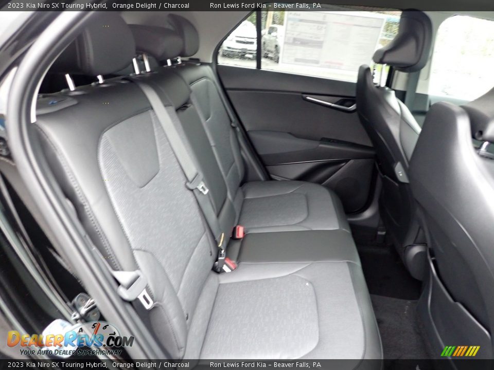 Rear Seat of 2023 Kia Niro SX Touring Hybrid Photo #10