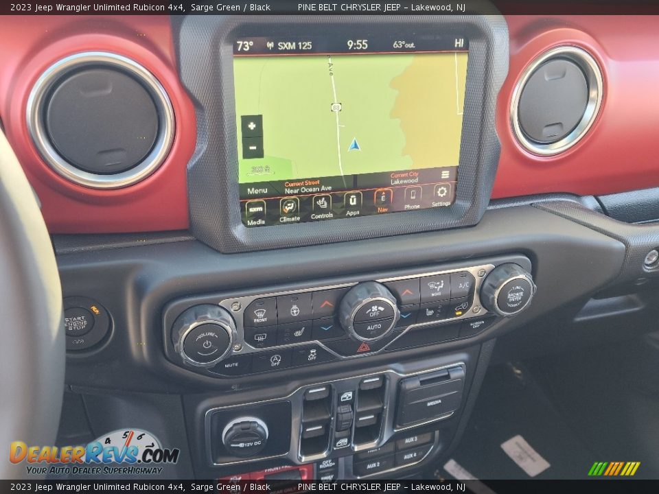 Navigation of 2023 Jeep Wrangler Unlimited Rubicon 4x4 Photo #10