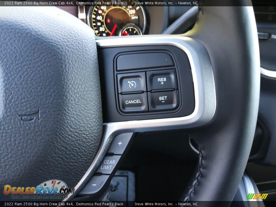 2022 Ram 2500 Big Horn Crew Cab 4x4 Delmonico Red Pearl / Black Photo #21