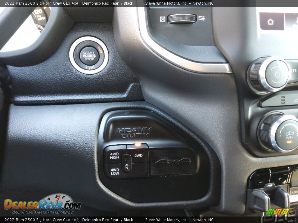 2022 Ram 2500 Big Horn Crew Cab 4x4 Delmonico Red Pearl / Black Photo #23