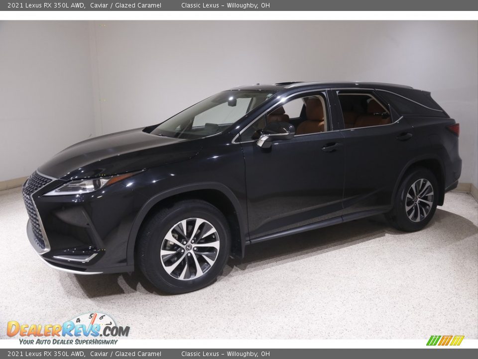 Front 3/4 View of 2021 Lexus RX 350L AWD Photo #3