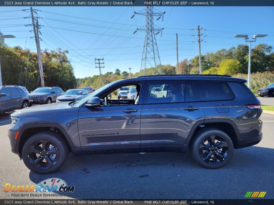 2023 Jeep Grand Cherokee L Altitude 4x4 Baltic Gray Metallic / Global Black Photo #3