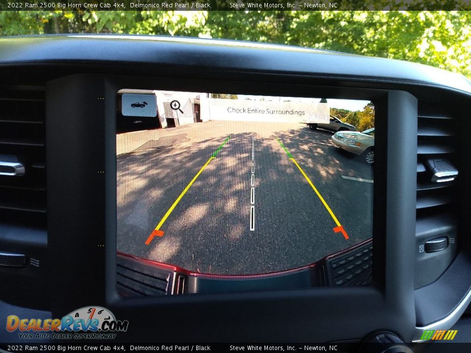 2022 Ram 2500 Big Horn Crew Cab 4x4 Delmonico Red Pearl / Black Photo #25