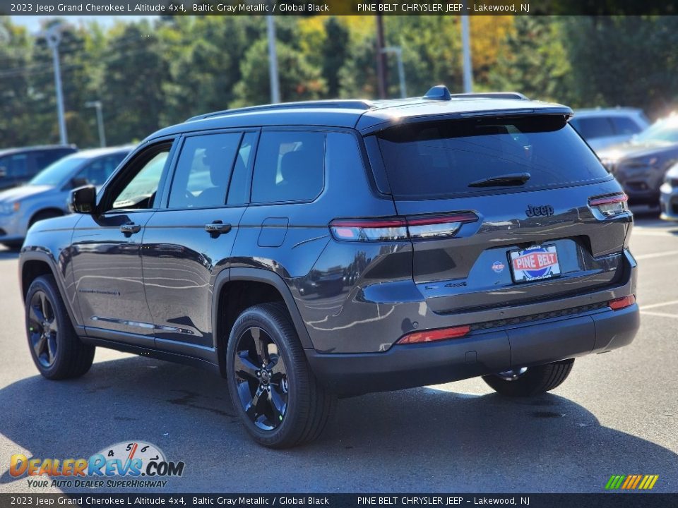 2023 Jeep Grand Cherokee L Altitude 4x4 Baltic Gray Metallic / Global Black Photo #4