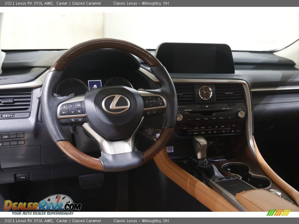 Dashboard of 2021 Lexus RX 350L AWD Photo #6