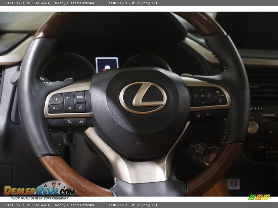 2021 Lexus RX 350L AWD Steering Wheel Photo #7