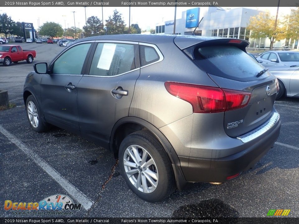 2019 Nissan Rogue Sport S AWD Gun Metallic / Charcoal Photo #2