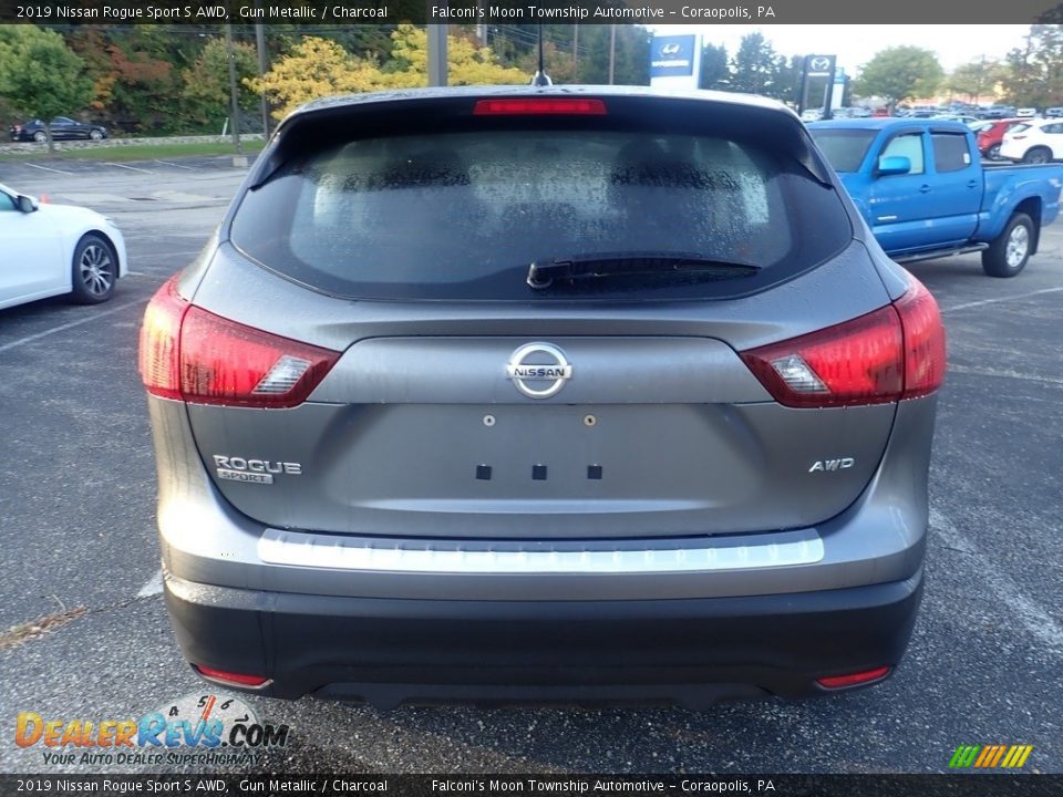 2019 Nissan Rogue Sport S AWD Gun Metallic / Charcoal Photo #3