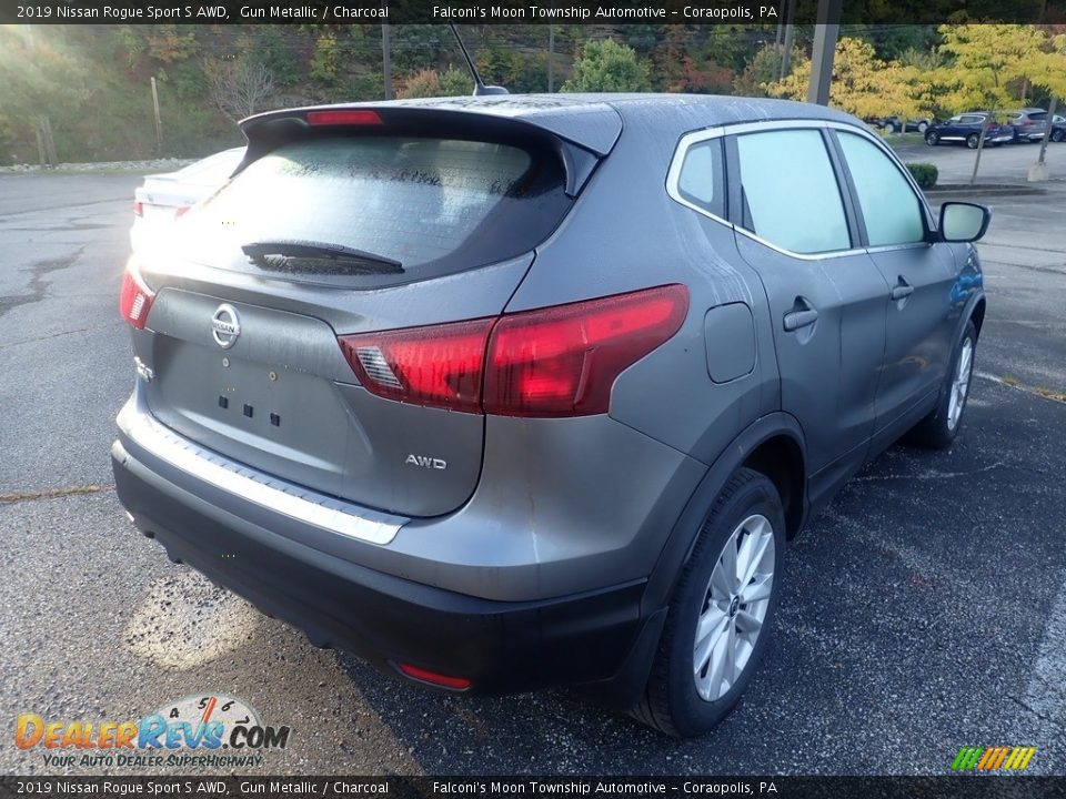 2019 Nissan Rogue Sport S AWD Gun Metallic / Charcoal Photo #4