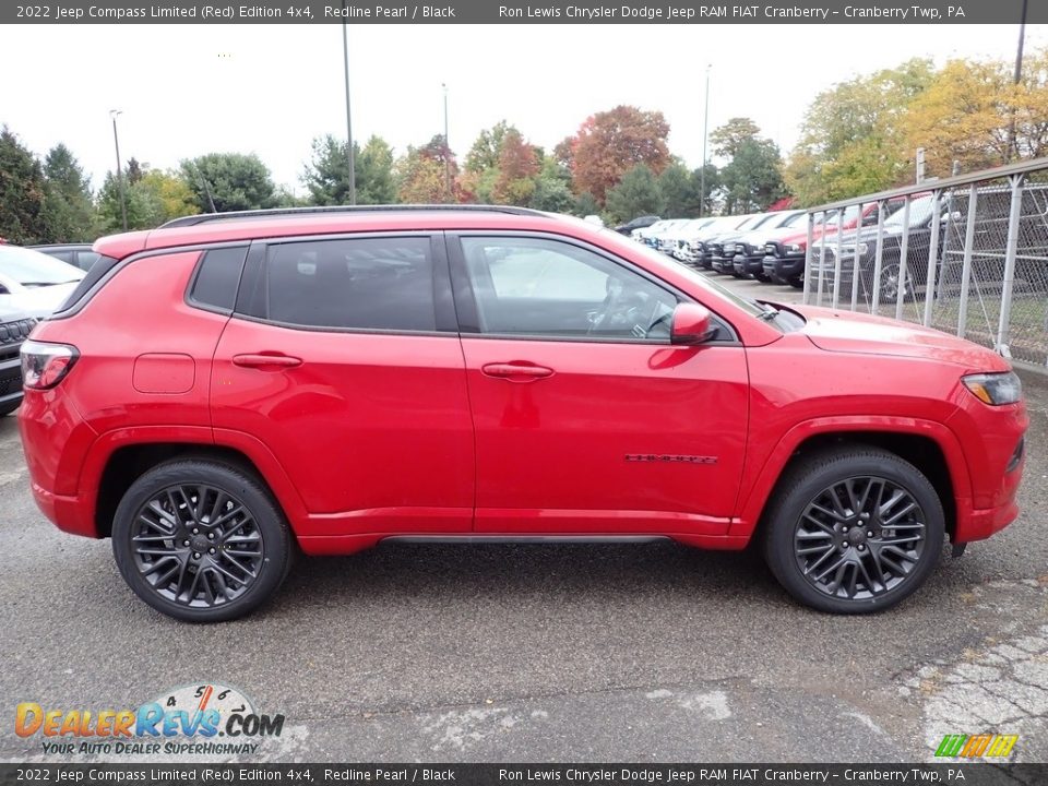 Redline Pearl 2022 Jeep Compass Limited (Red) Edition 4x4 Photo #6