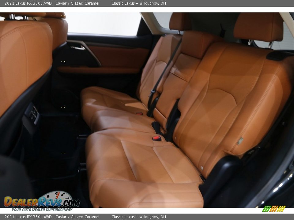Rear Seat of 2021 Lexus RX 350L AWD Photo #19