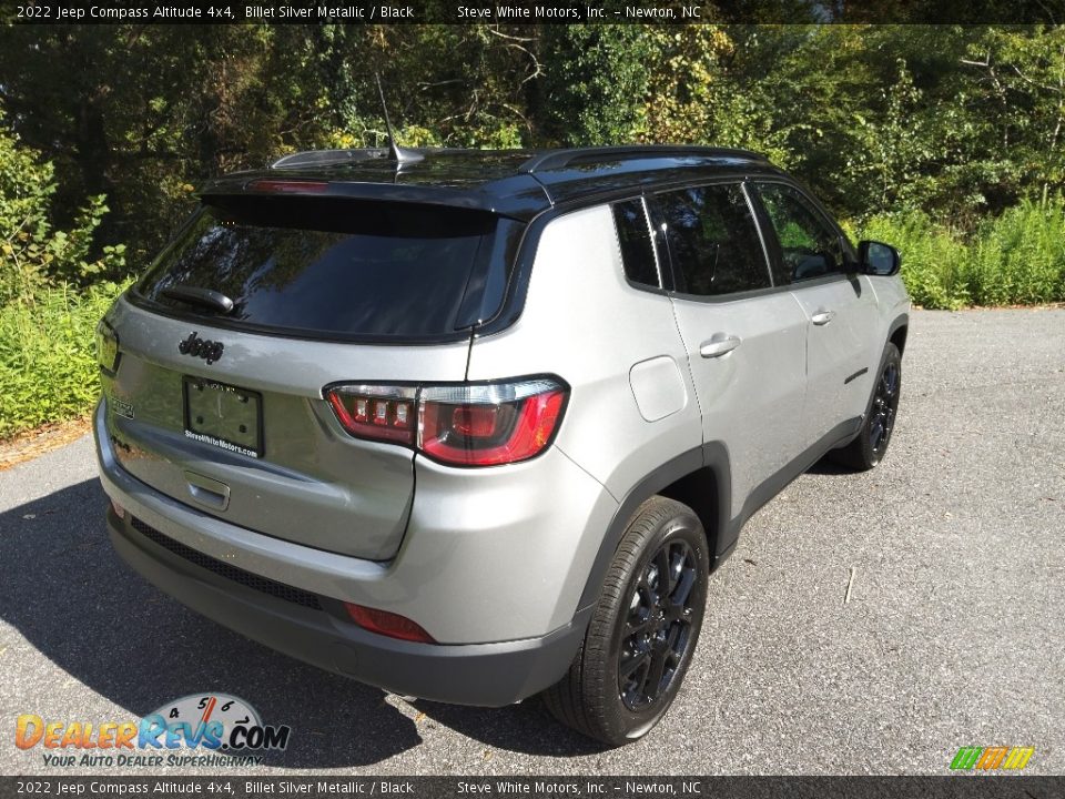 2022 Jeep Compass Altitude 4x4 Billet Silver Metallic / Black Photo #6