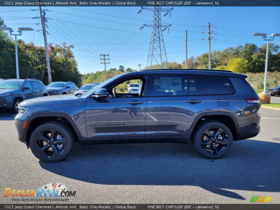 2023 Jeep Grand Cherokee L Altitude 4x4 Baltic Gray Metallic / Global Black Photo #3