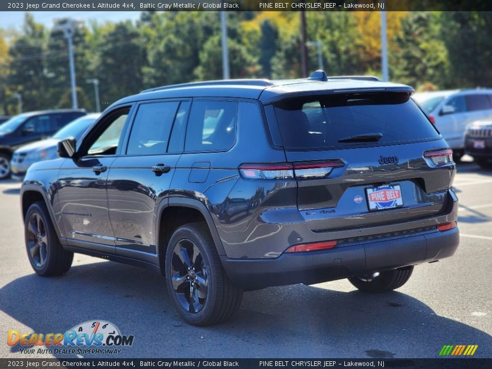 2023 Jeep Grand Cherokee L Altitude 4x4 Baltic Gray Metallic / Global Black Photo #4