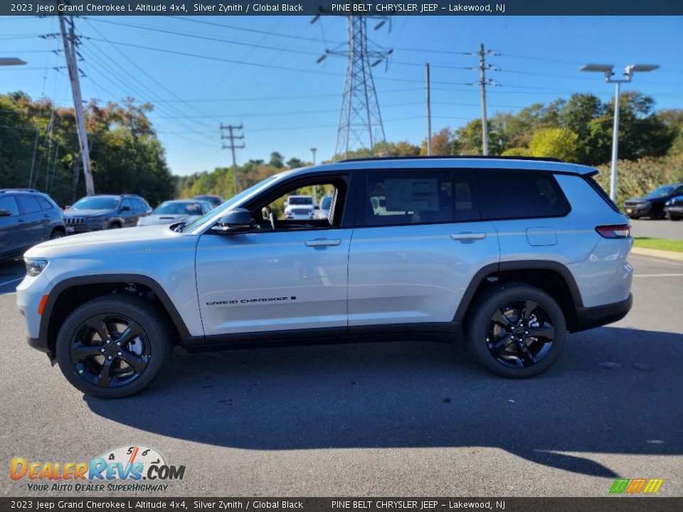 2023 Jeep Grand Cherokee L Altitude 4x4 Silver Zynith / Global Black Photo #3