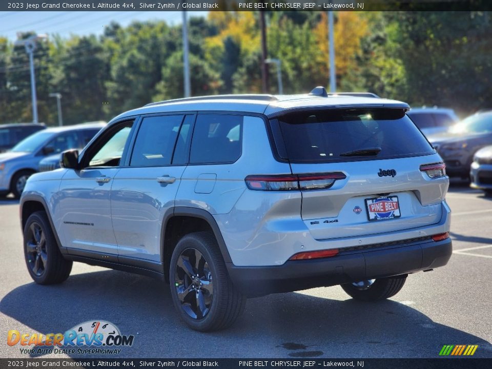 2023 Jeep Grand Cherokee L Altitude 4x4 Silver Zynith / Global Black Photo #4