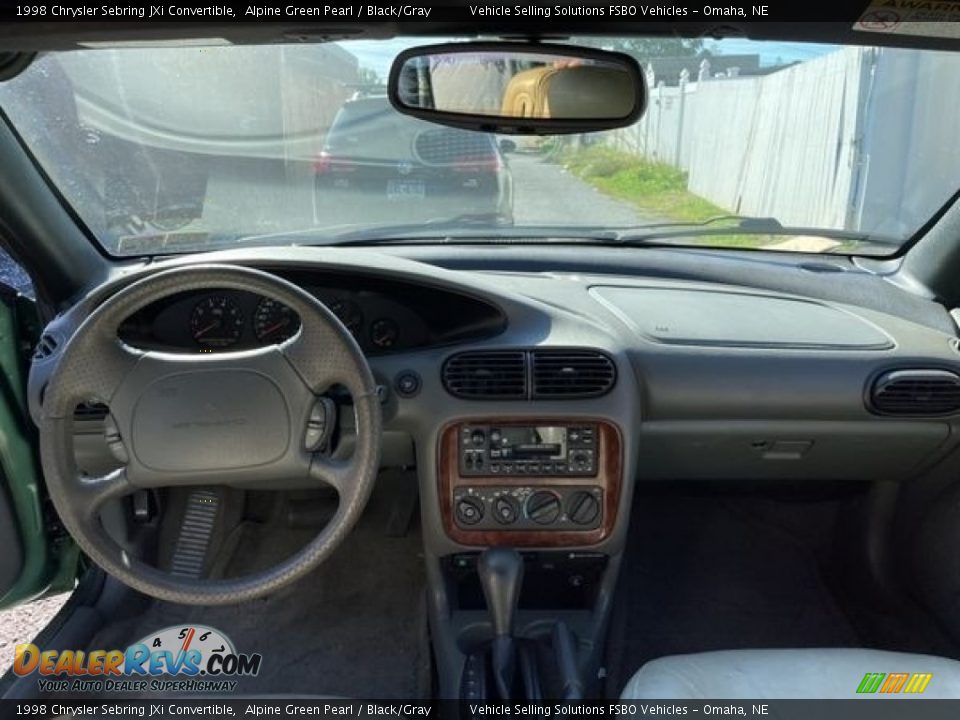 Dashboard of 1998 Chrysler Sebring JXi Convertible Photo #3