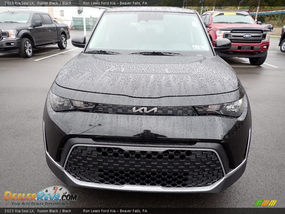 2023 Kia Soul LX Fusion Black / Black Photo #3