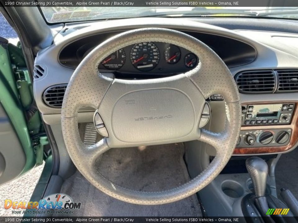 1998 Chrysler Sebring JXi Convertible Steering Wheel Photo #11