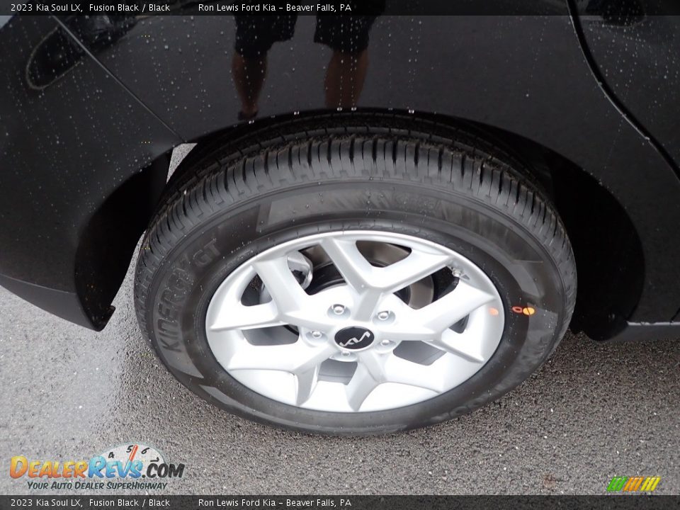 2023 Kia Soul LX Fusion Black / Black Photo #9