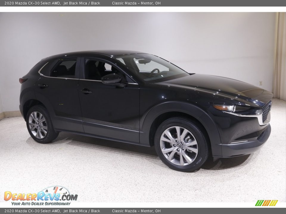 2020 Mazda CX-30 Select AWD Jet Black Mica / Black Photo #1