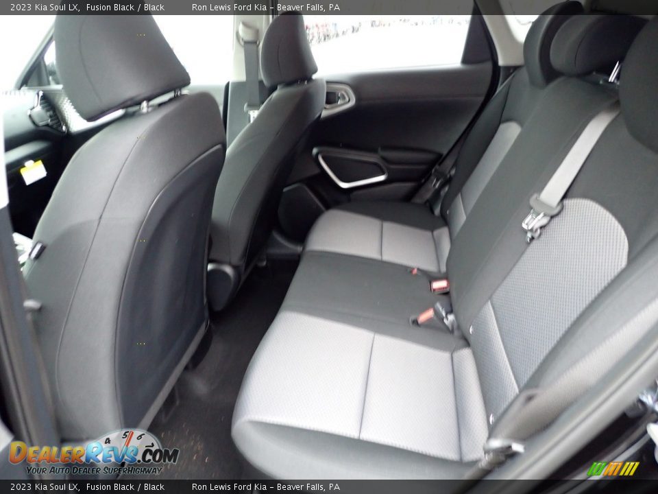 2023 Kia Soul LX Fusion Black / Black Photo #12