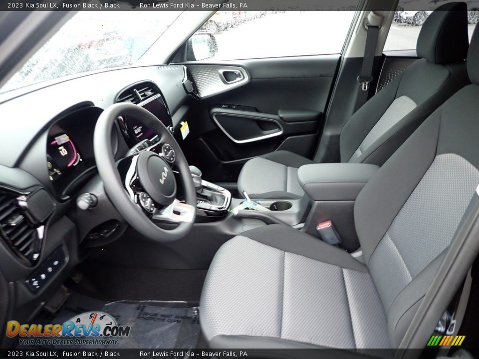 2023 Kia Soul LX Fusion Black / Black Photo #13