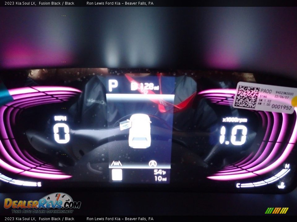 2023 Kia Soul LX Fusion Black / Black Photo #17