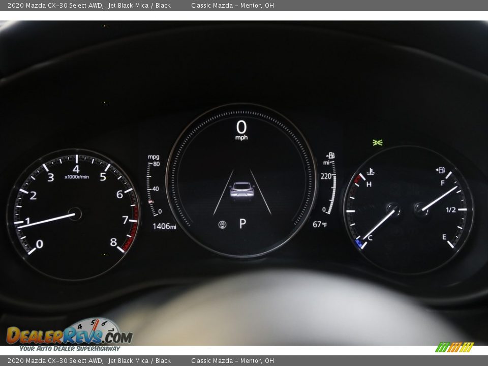 2020 Mazda CX-30 Select AWD Jet Black Mica / Black Photo #8