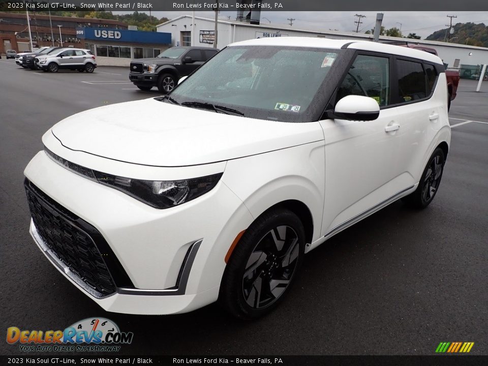 2023 Kia Soul GT-Line Snow White Pearl / Black Photo #4