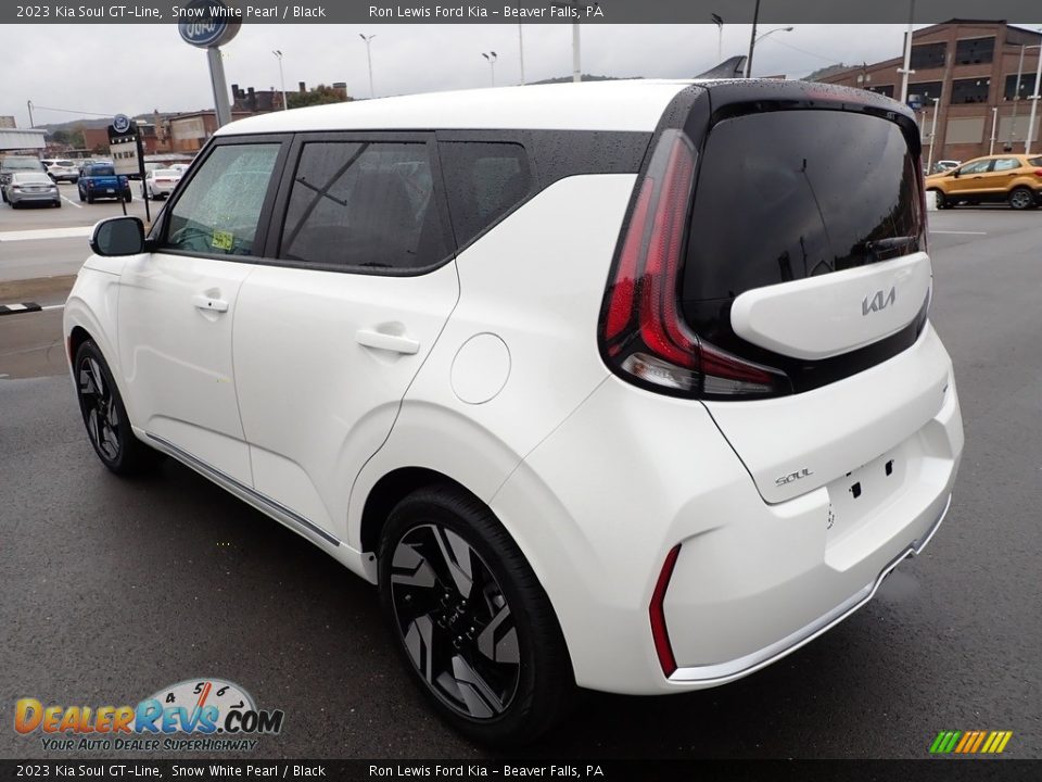 2023 Kia Soul GT-Line Snow White Pearl / Black Photo #6