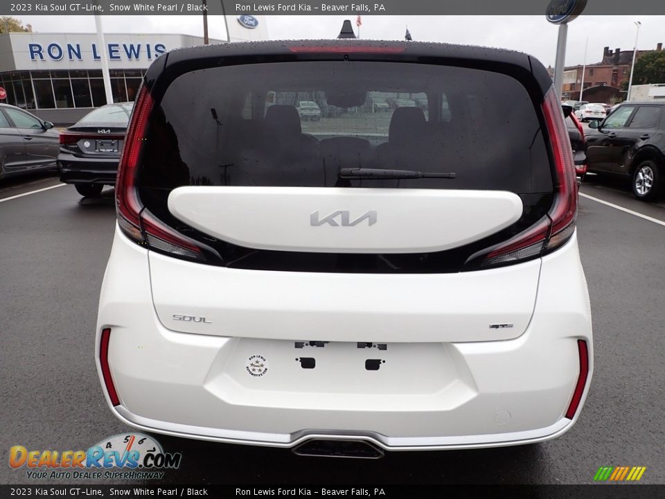 2023 Kia Soul GT-Line Snow White Pearl / Black Photo #7