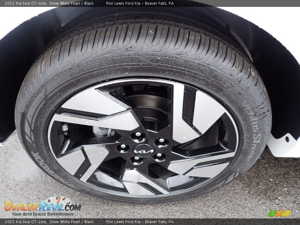 2023 Kia Soul GT-Line Snow White Pearl / Black Photo #9