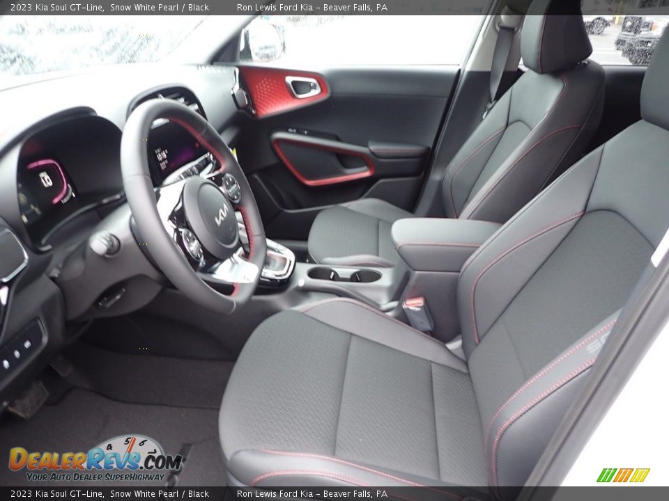 Black Interior - 2023 Kia Soul GT-Line Photo #14