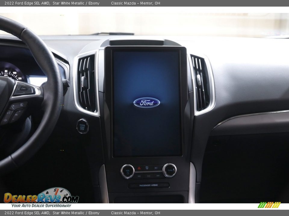 2022 Ford Edge SEL AWD Star White Metallic / Ebony Photo #10
