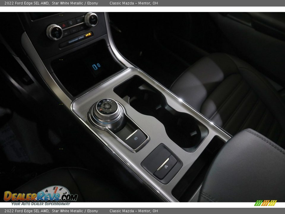2022 Ford Edge SEL AWD Star White Metallic / Ebony Photo #17