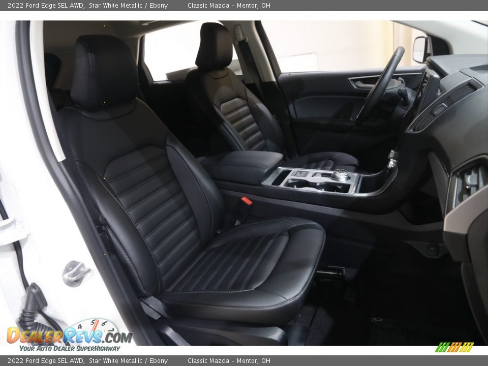 2022 Ford Edge SEL AWD Star White Metallic / Ebony Photo #19