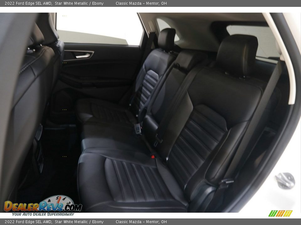 2022 Ford Edge SEL AWD Star White Metallic / Ebony Photo #21