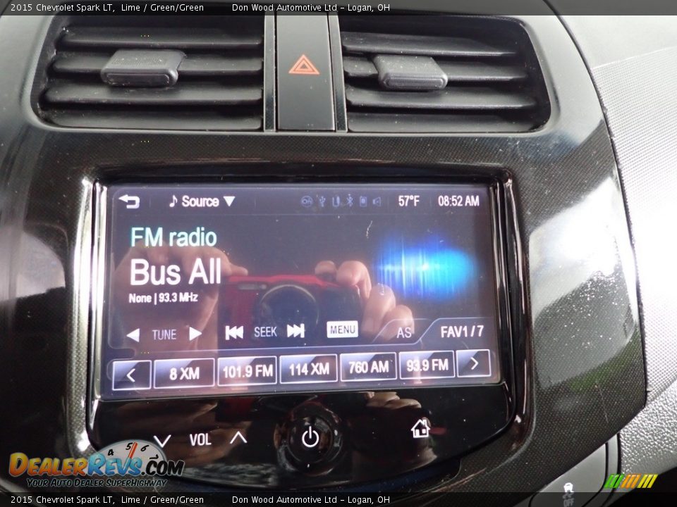 2015 Chevrolet Spark LT Lime / Green/Green Photo #2