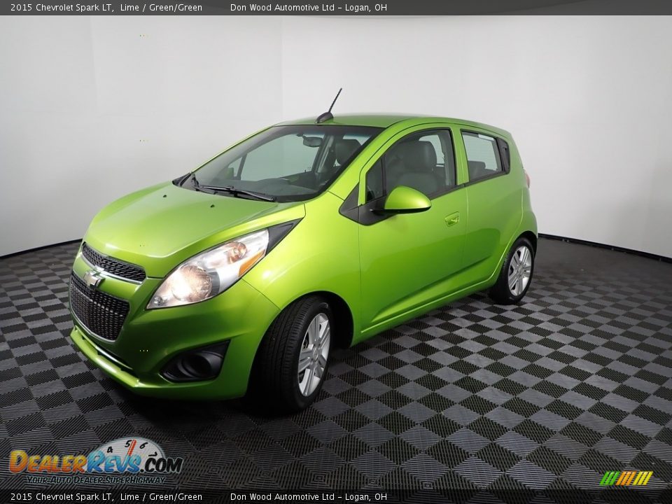 2015 Chevrolet Spark LT Lime / Green/Green Photo #4