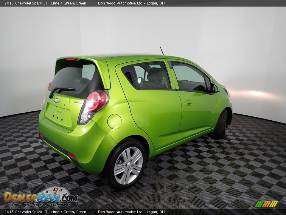 2015 Chevrolet Spark LT Lime / Green/Green Photo #9