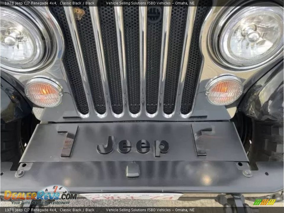 1978 Jeep CJ7 Renegade 4x4 Logo Photo #3