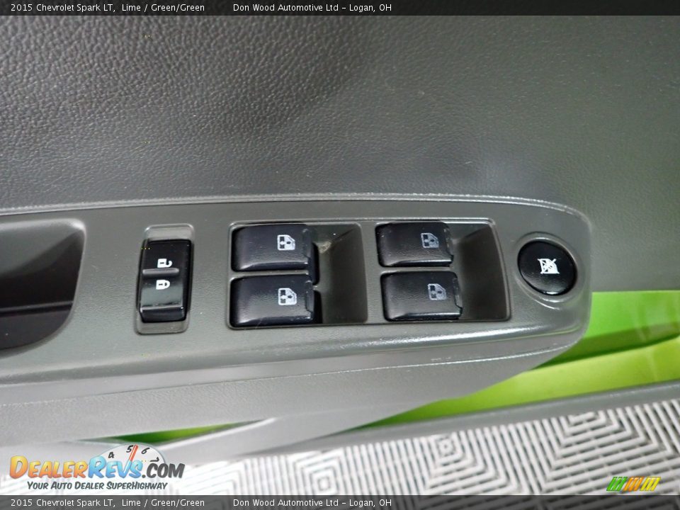 2015 Chevrolet Spark LT Lime / Green/Green Photo #11