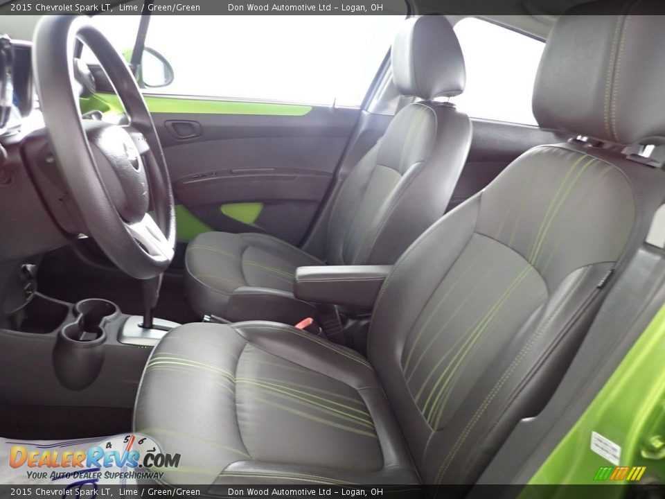 2015 Chevrolet Spark LT Lime / Green/Green Photo #12