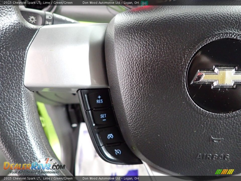 2015 Chevrolet Spark LT Lime / Green/Green Photo #14