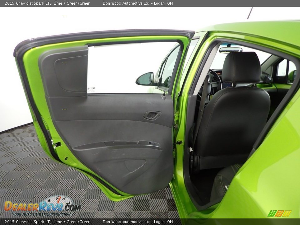 2015 Chevrolet Spark LT Lime / Green/Green Photo #20