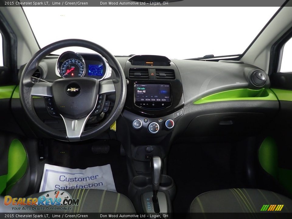 2015 Chevrolet Spark LT Lime / Green/Green Photo #22