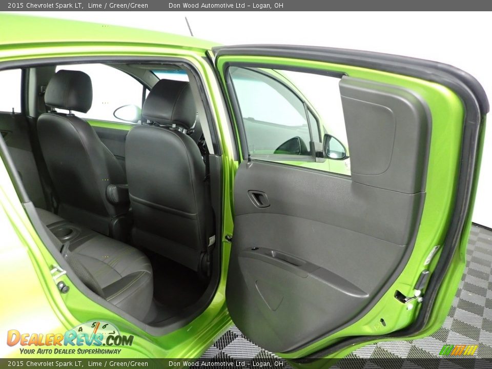 2015 Chevrolet Spark LT Lime / Green/Green Photo #25