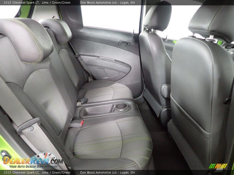 2015 Chevrolet Spark LT Lime / Green/Green Photo #26