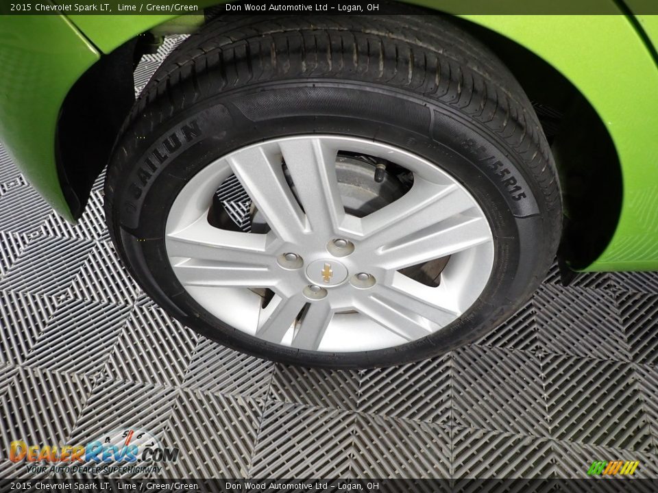 2015 Chevrolet Spark LT Lime / Green/Green Photo #27